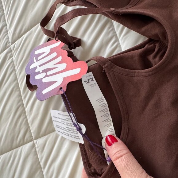 Yitty Nearly Naked Plunge Bra | New with Tags | Brown - Picture 3 of 3